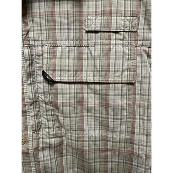 Wrangler Plaid Long Sleeve Button-Up Shirt Moisture Wicking Small New - Picture 8 of 14